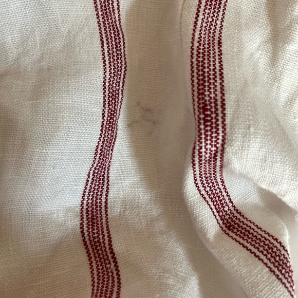 Reformation Daria Wrap Dress in Ivory & red size XS - Picture 8 of 9